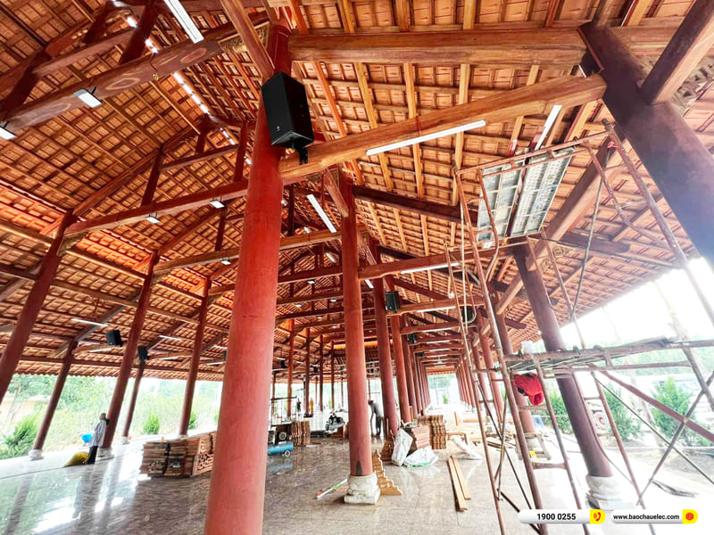 Lắp đặt dàn âm thanh hơn 395tr cho thiền viện ở Đồng Nai