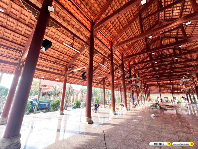 Lắp đặt dàn âm thanh hơn 395tr cho thiền viện ở Đồng Nai