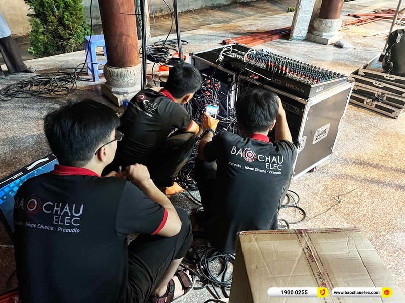 Lắp đặt dàn âm thanh hơn 395tr cho thiền viện ở Đồng Nai