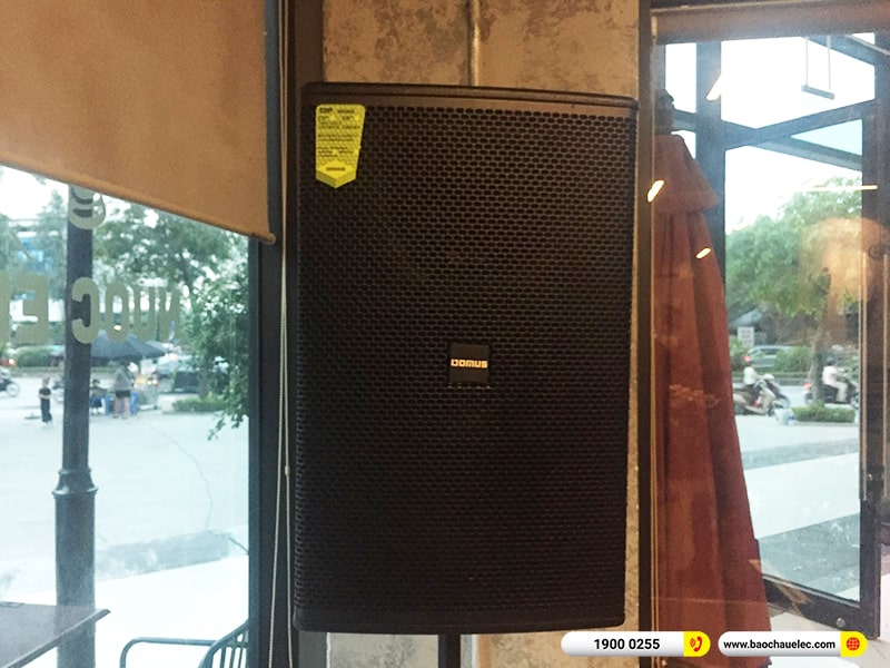 Lắp đặt dàn âm thanh hơn 58tr cho Nhà hàng Trome - Bistro and Coffee tại Hà Nội