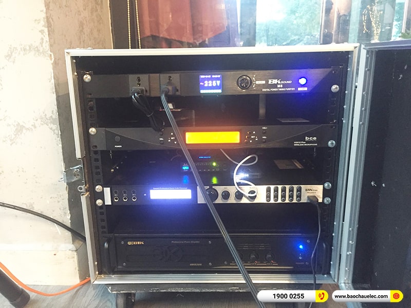 Lắp đặt dàn âm thanh hơn 58tr cho Nhà hàng Trome - Bistro and Coffee tại Hà Nội