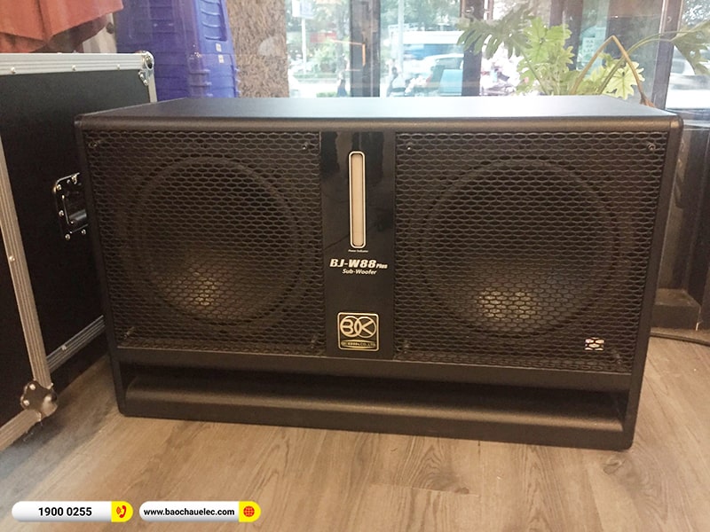 Lắp đặt dàn âm thanh hơn 58tr cho Nhà hàng Trome - Bistro and Coffee tại Hà Nội