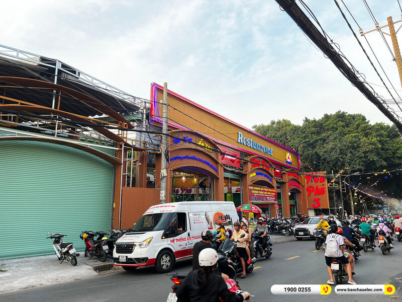 Lắp đặt 7 phòng karaoke gần 266tr cho nhà hàng ẩm thực Hòa Phú ở TPHCM