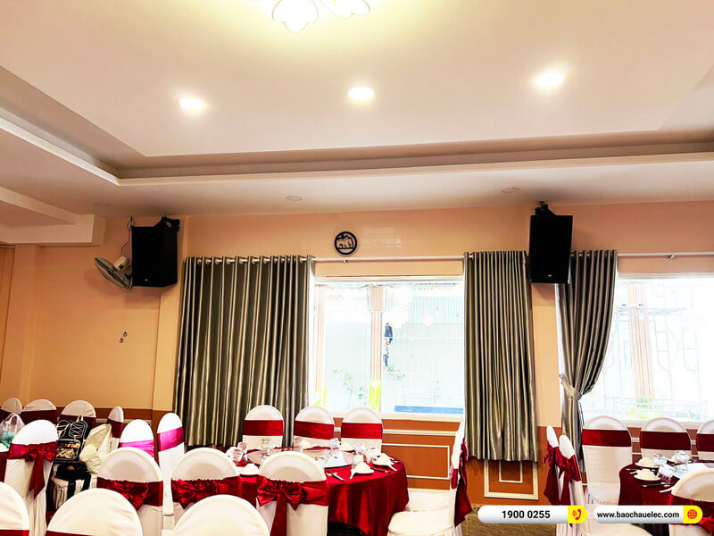 Lắp đặt 7 phòng karaoke gần 266tr cho nhà hàng ẩm thực Hòa Phú ở TPHCM