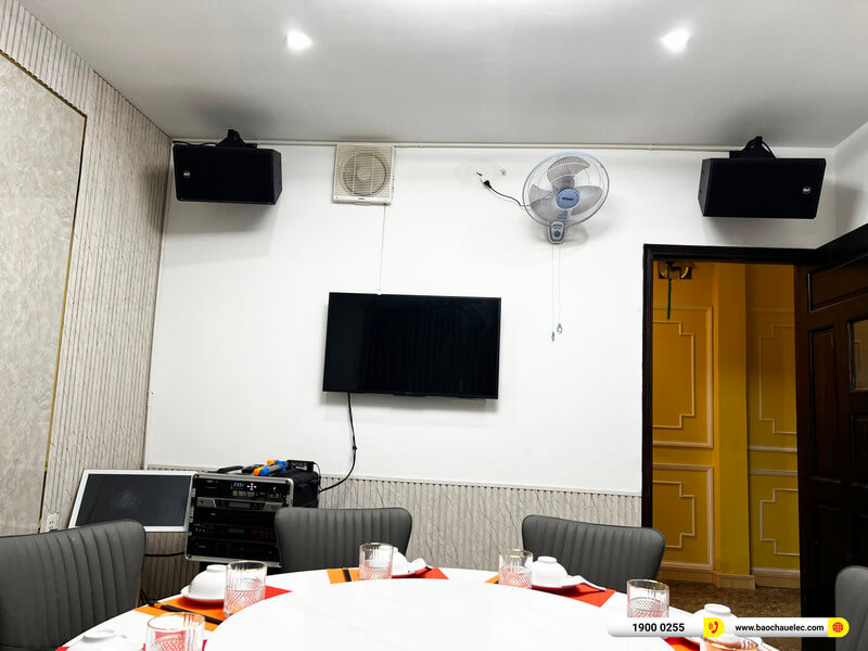 Lắp đặt 7 phòng karaoke gần 266tr cho nhà hàng ẩm thực Hòa Phú ở TPHCM