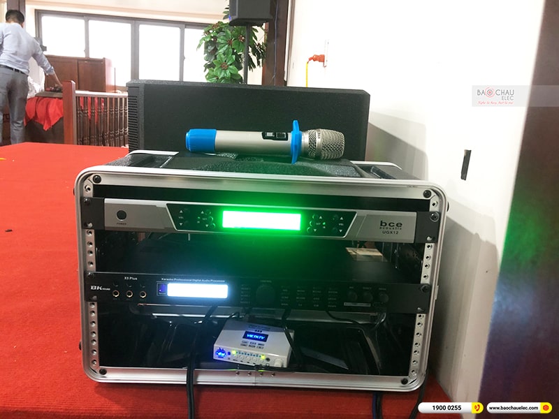 Lắp đặt hệ thống âm thanh nhà hàng Năm Sao của anh Hoàng tại Hà Nội