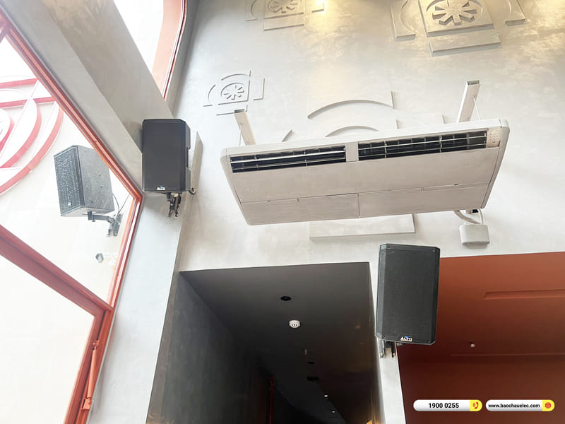 Lắp đặt dàn âm thanh hơn 175tr cho nhà hàng Fireworks ở TPHCM