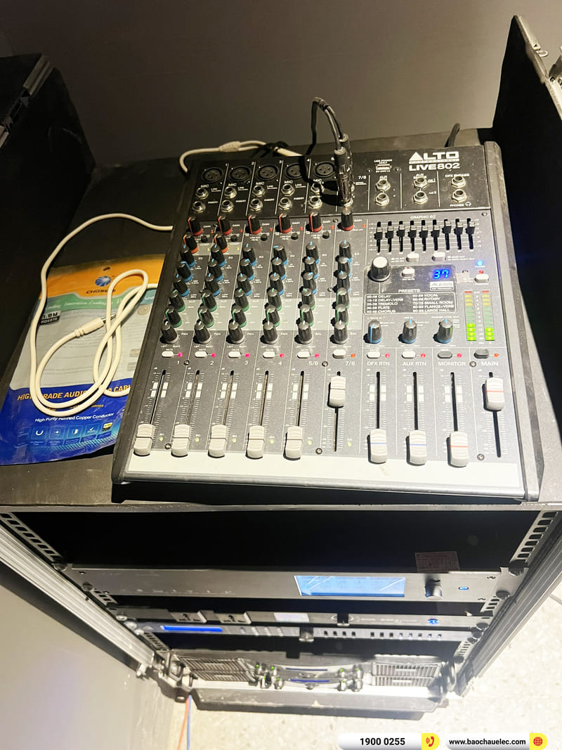 Lắp đặt dàn âm thanh hơn 175tr cho nhà hàng Fireworks ở TPHCM