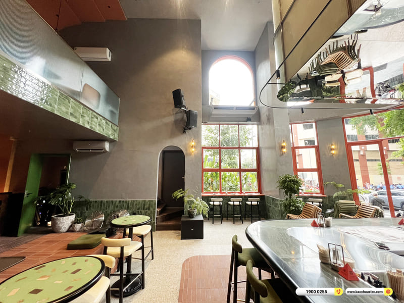 Lắp đặt dàn âm thanh hơn 175tr cho nhà hàng Fireworks ở TPHCM