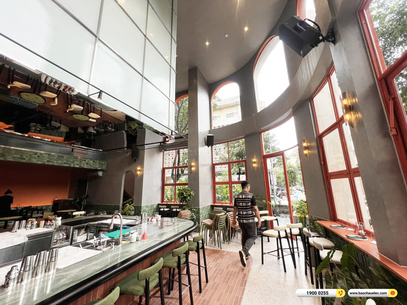 Lắp đặt dàn âm thanh hơn 175tr cho nhà hàng Fireworks ở TPHCM