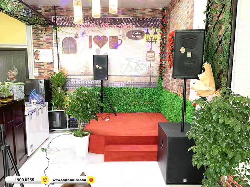 Lắp đặt dàn âm thanh quán Bibo Cafe hơn 108tr tại Hà Nội