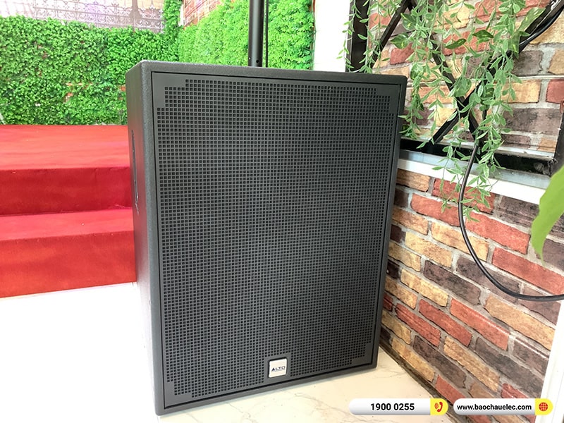 Lắp đặt dàn âm thanh quán Bibo Cafe hơn 108tr tại Hà Nội