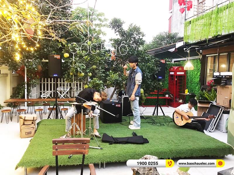 Lắp đặt bộ d&agrave;n &acirc;m thanh qu&aacute;n Cafe G&oacute;c Phố tại H&agrave; Nội