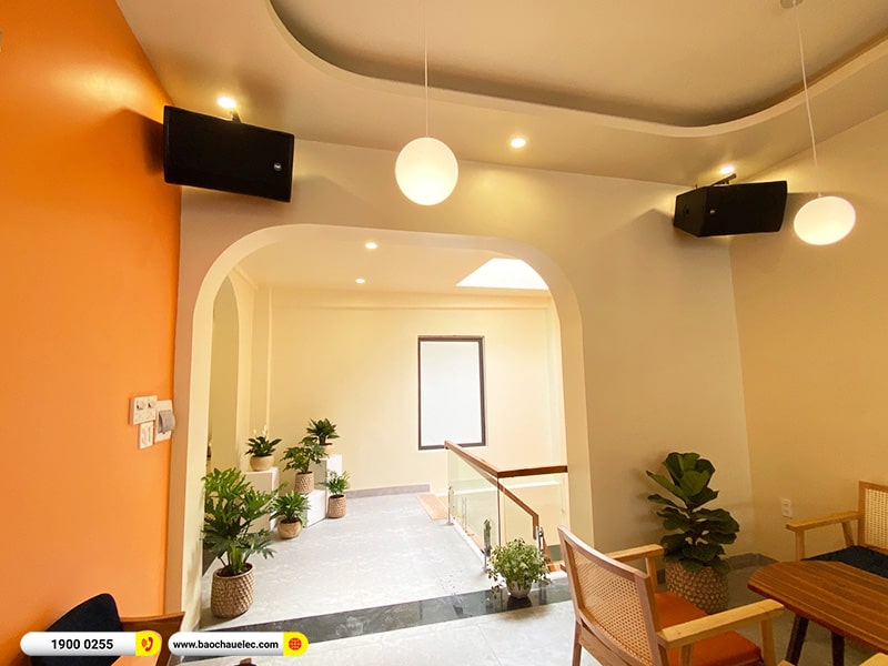 Lắp đặt dàn âm thanh cho quán Hy Linh Tea & Cafe tại Hải Phòng