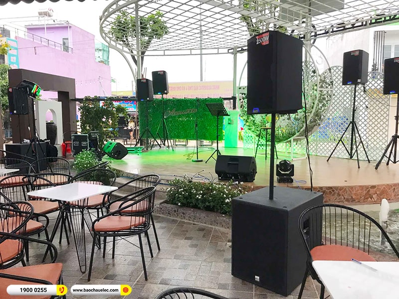 Lắp đặt bộ dàn âm thanh quán Trung Nguyên Cafe tại Bình Dương