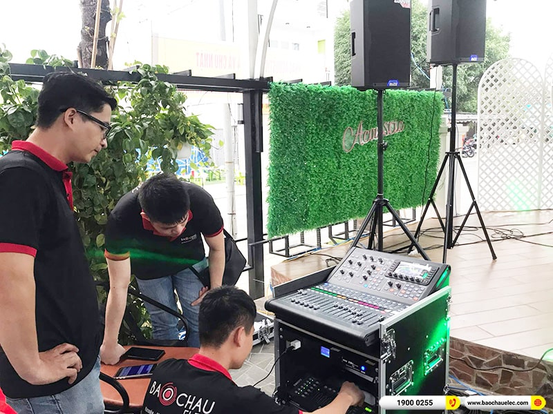 Lắp đặt bộ dàn âm thanh quán Trung Nguyên Cafe tại Bình Dương