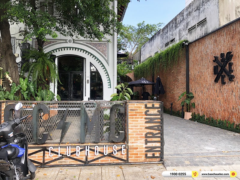 Lắp đặt dàn âm thanh cho quán SCMC Club House tại TPHCM