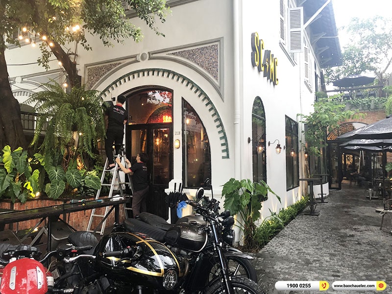 Lắp đặt dàn âm thanh cho quán SCMC Club House tại TPHCM
