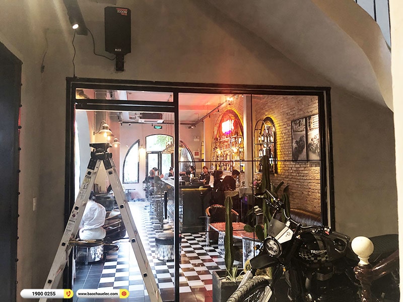 Lắp đặt dàn âm thanh cho quán SCMC Club House tại TPHCM