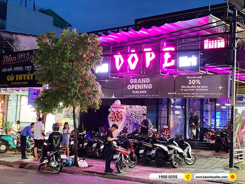 Lắp đặt dàn âm thanh JBL 70tr cho quán Dope Billiards Museum tại Đồng Nai
