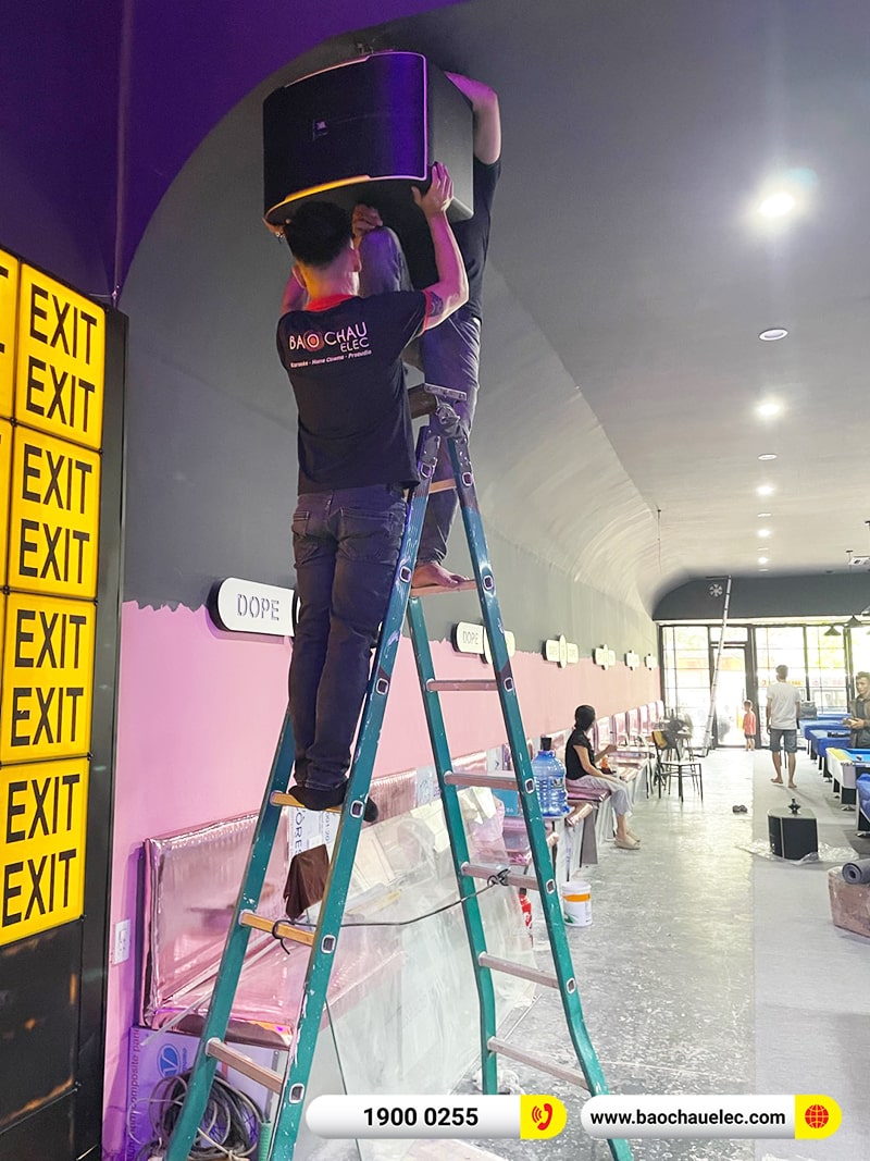 Lắp đặt dàn âm thanh JBL 70tr cho quán Dope Billiards Museum tại Đồng Nai