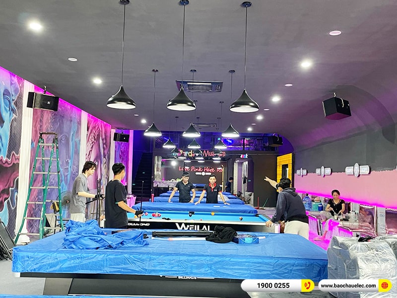 Lắp đặt dàn âm thanh JBL 70tr cho quán Dope Billiards Museum tại Đồng Nai