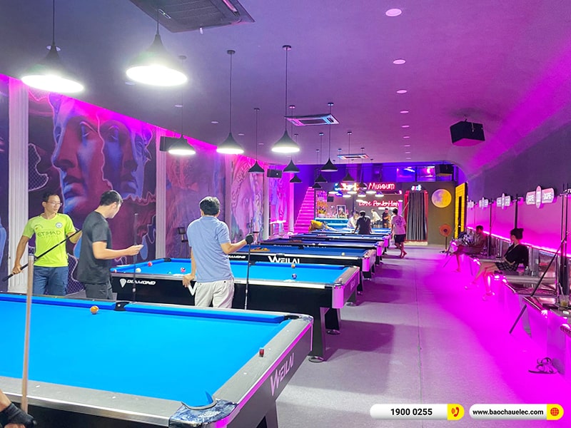 Lắp đặt dàn âm thanh JBL 70tr cho quán Dope Billiards Museum tại Đồng Nai
