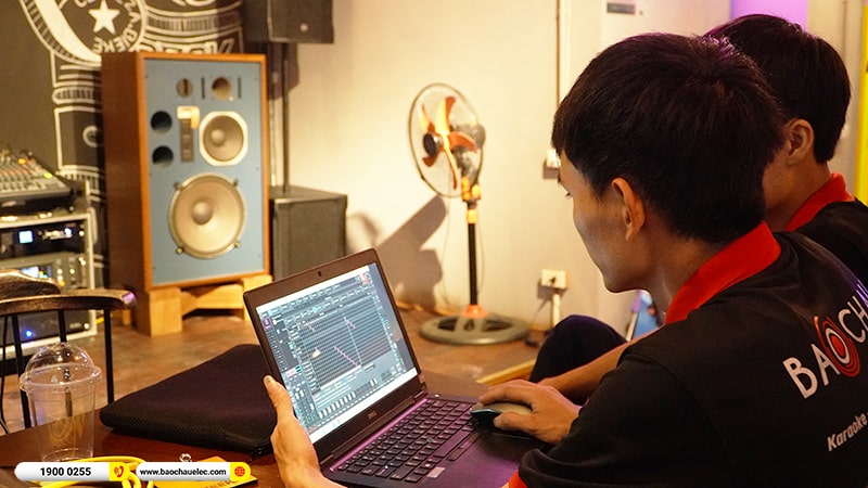 Lắp đặt dàn âm thanh trị giá gần 200 triệu cho quán Cheers Craft Beer & Steak tại Hà Nội