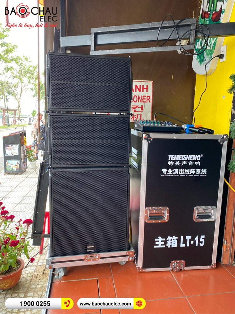 Lắp đặt dàn Array trị giá hơn 70 triệu cho quán The LyLy Irish Pub & Sprots Bar tại Hội An