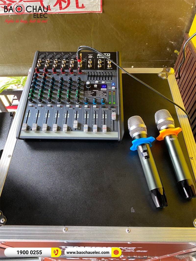 Lắp đặt dàn Array trị giá hơn 70 triệu cho quán The LyLy Irish Pub & Sprots Bar tại Hội An