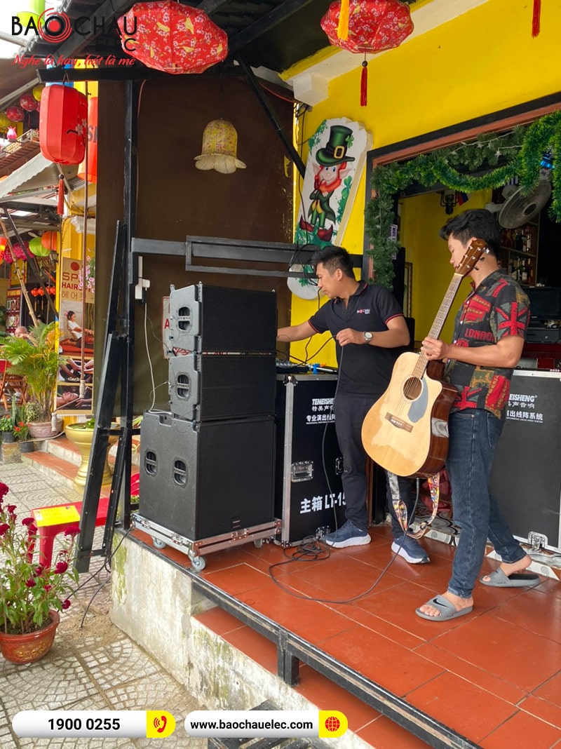 Lắp đặt dàn Array trị giá hơn 70 triệu cho quán The LyLy Irish Pub & Sprots Bar tại Hội An