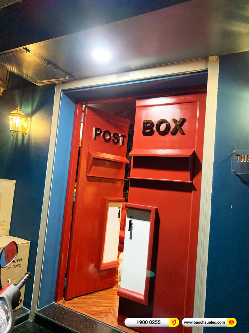 Lắp đặt dàn âm thanh Alto gần 32tr cho quán lounge Post Box ở TPHCM