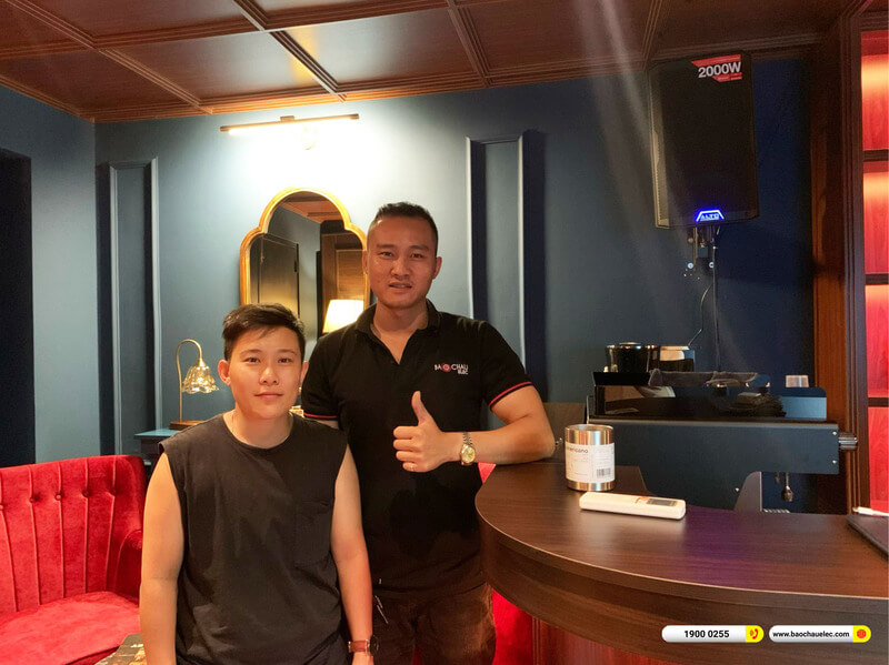 Lắp đặt dàn âm thanh Alto gần 32tr cho quán lounge Post Box ở TPHCM