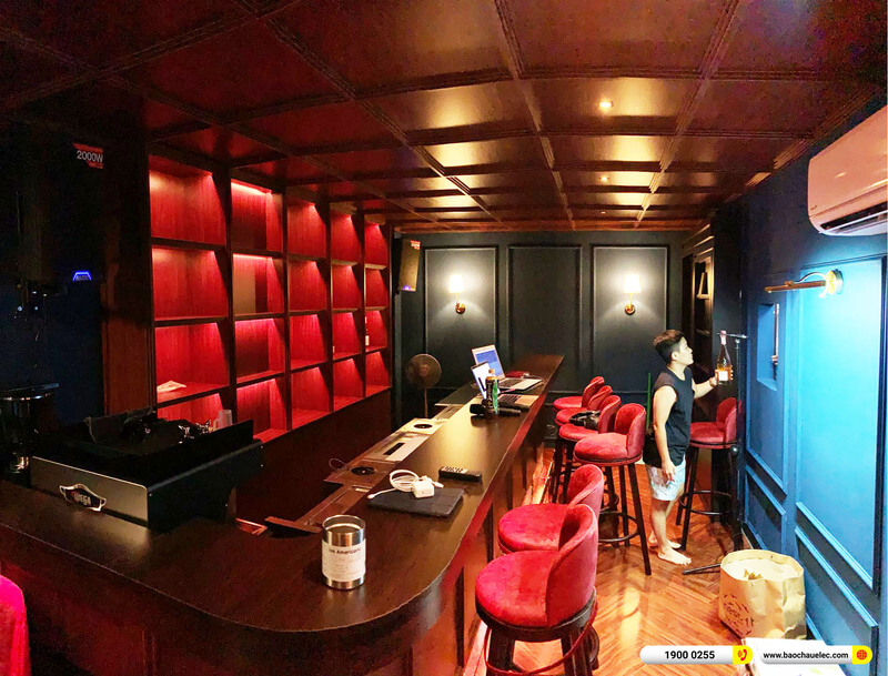 Lắp đặt dàn âm thanh Alto gần 32tr cho quán lounge Post Box ở TPHCM