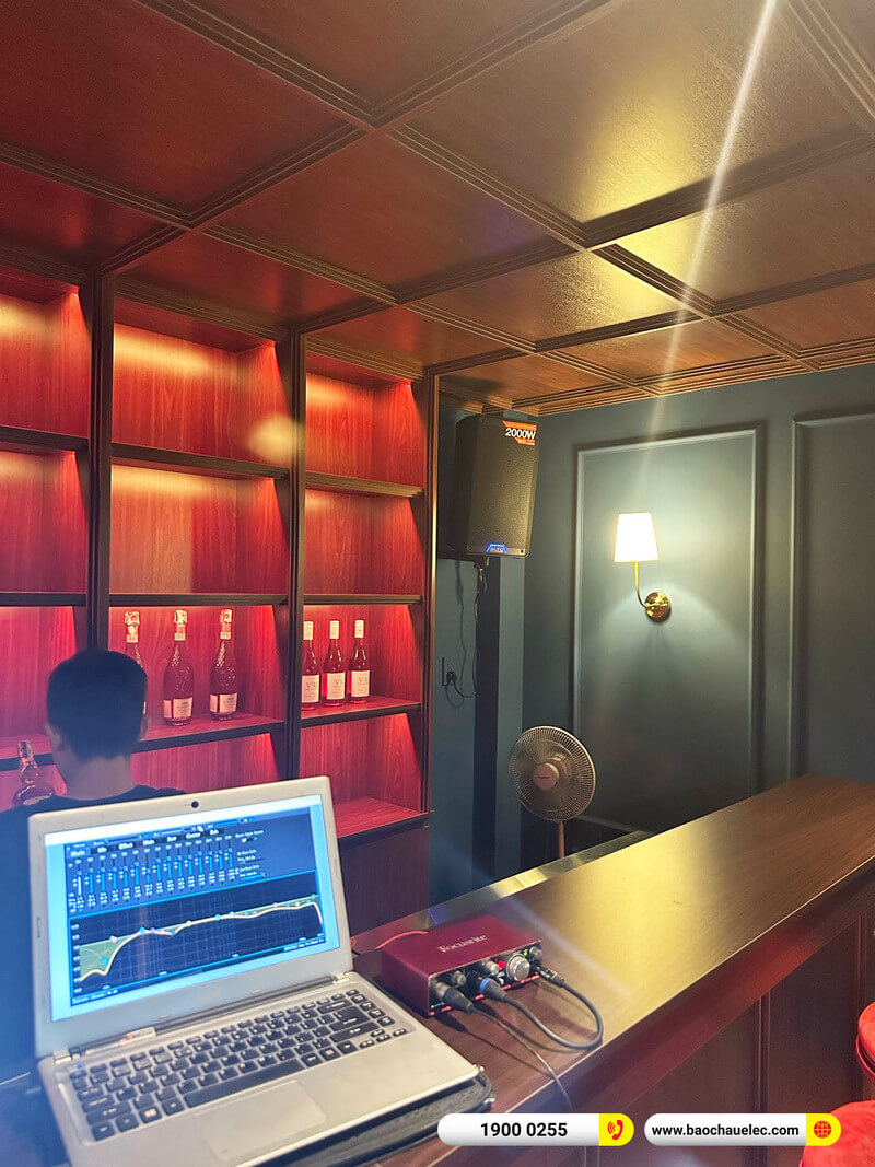 Lắp đặt dàn âm thanh Alto gần 32tr cho quán lounge Post Box ở TPHCM