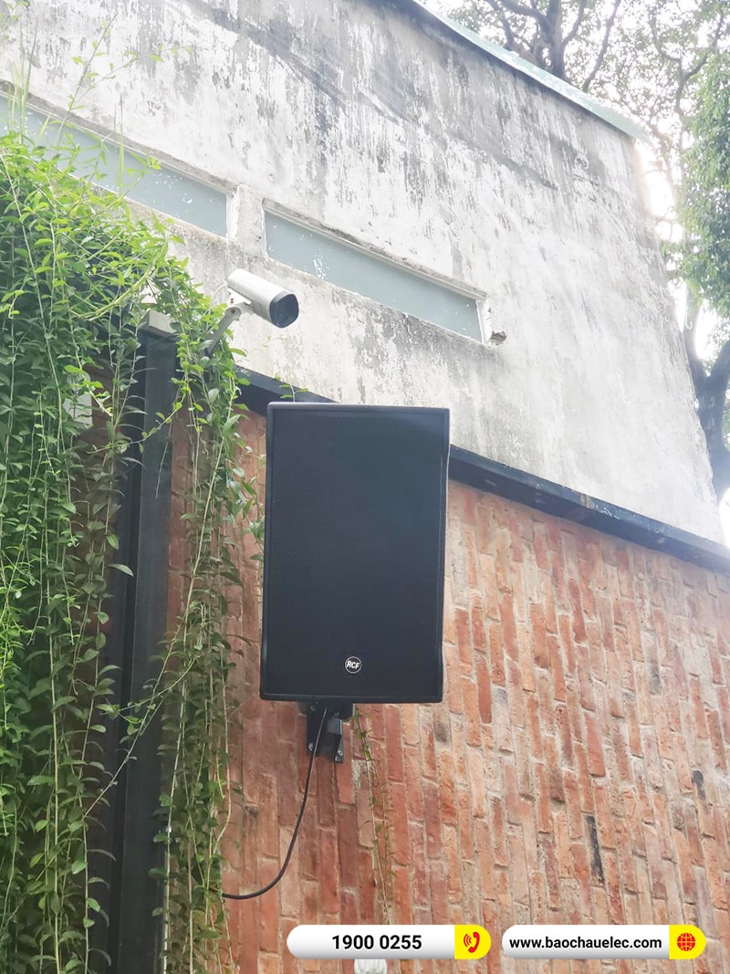 Lắp đặt dàn âm thanh 110tr cho quán SCMC Club House tại TPHCM