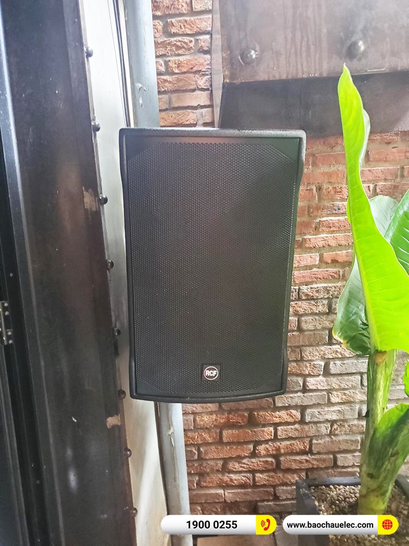 Lắp đặt dàn âm thanh 110tr cho quán SCMC Club House tại TPHCM