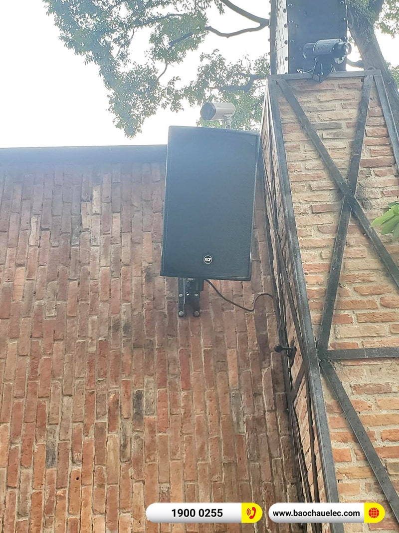 Lắp đặt dàn âm thanh 110tr cho quán SCMC Club House tại TPHCM