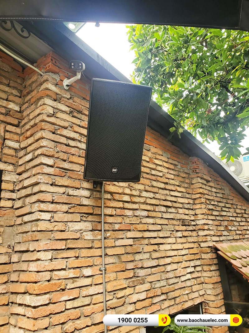 Lắp đặt dàn âm thanh 110tr cho quán SCMC Club House tại TPHCM