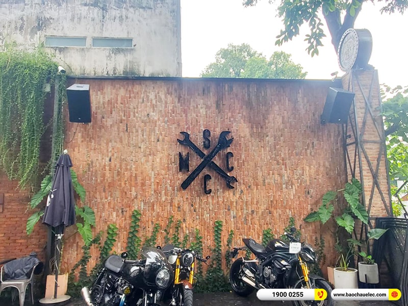 Lắp đặt dàn âm thanh 110tr cho quán SCMC Club House tại TPHCM