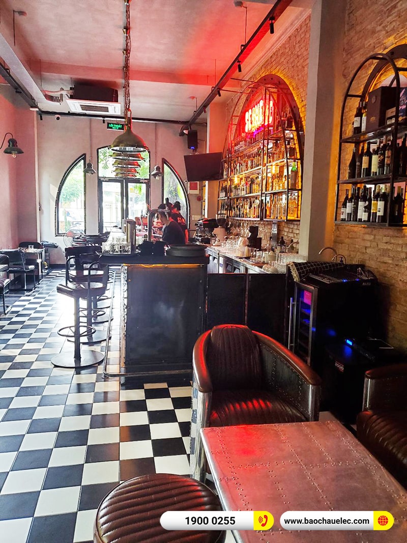 Lắp đặt dàn âm thanh 110tr cho quán SCMC Club House tại TPHCM