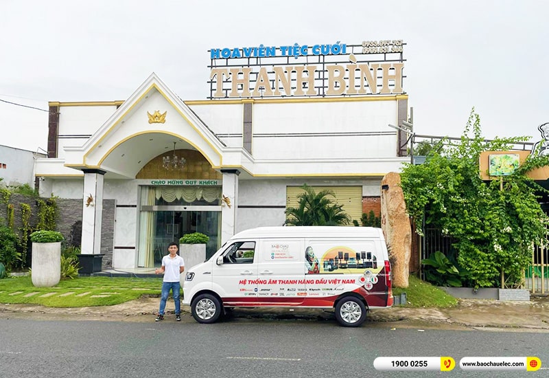 Lắp đặt dàn âm thanh 180tr cho TT Tiệc cưới Thanh Bình tại Đồng Nai