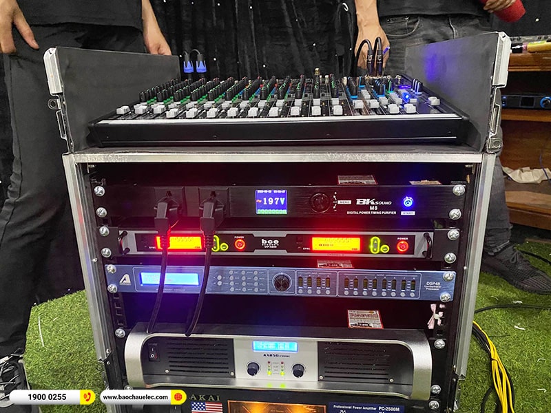 Lắp đặt dàn âm thanh 180tr cho TT Tiệc cưới Thanh Bình tại Đồng Nai