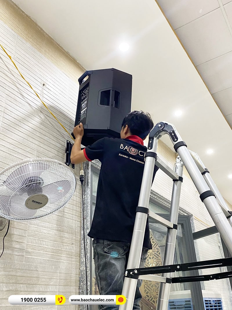 Lắp đặt dàn âm thanh 180tr cho TT Tiệc cưới Thanh Bình tại Đồng Nai