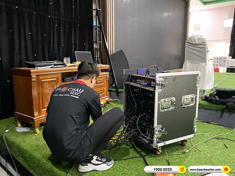 Lắp đặt dàn âm thanh 180tr cho TT Tiệc cưới Thanh Bình tại Đồng Nai