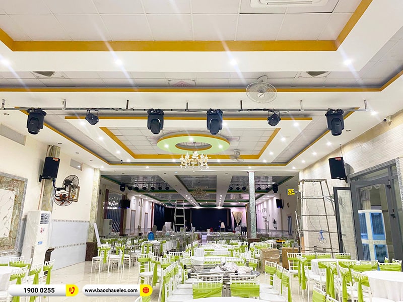 Lắp đặt dàn âm thanh 180tr cho TT Tiệc cưới Thanh Bình tại Đồng Nai