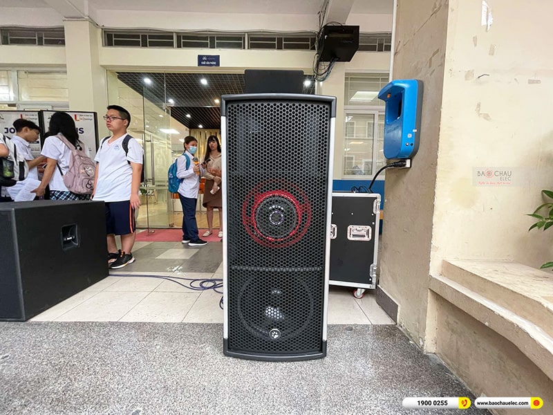 Lắp đặt hệ thống âm thanh Trường THCS và THPT Tạ Quang Bửu tại Hà Nội