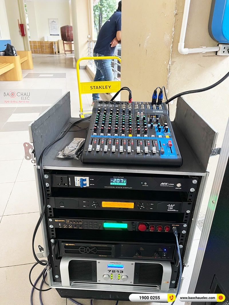 Lắp đặt hệ thống âm thanh Trường THCS và THPT Tạ Quang Bửu tại Hà Nội