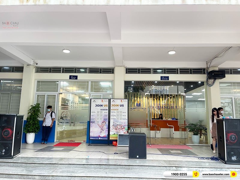 Lắp đặt hệ thống âm thanh Trường THCS và THPT Tạ Quang Bửu tại Hà Nội