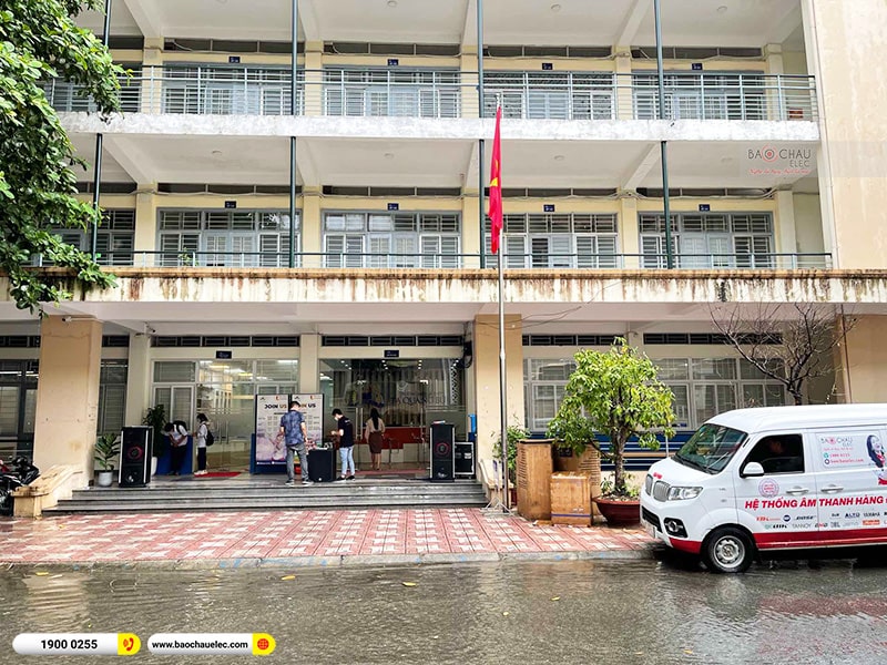Lắp đặt hệ thống âm thanh Trường THCS và THPT Tạ Quang Bửu tại Hà Nội